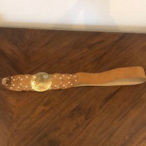 COPY - Guess genuine leather belt with rhinestone…